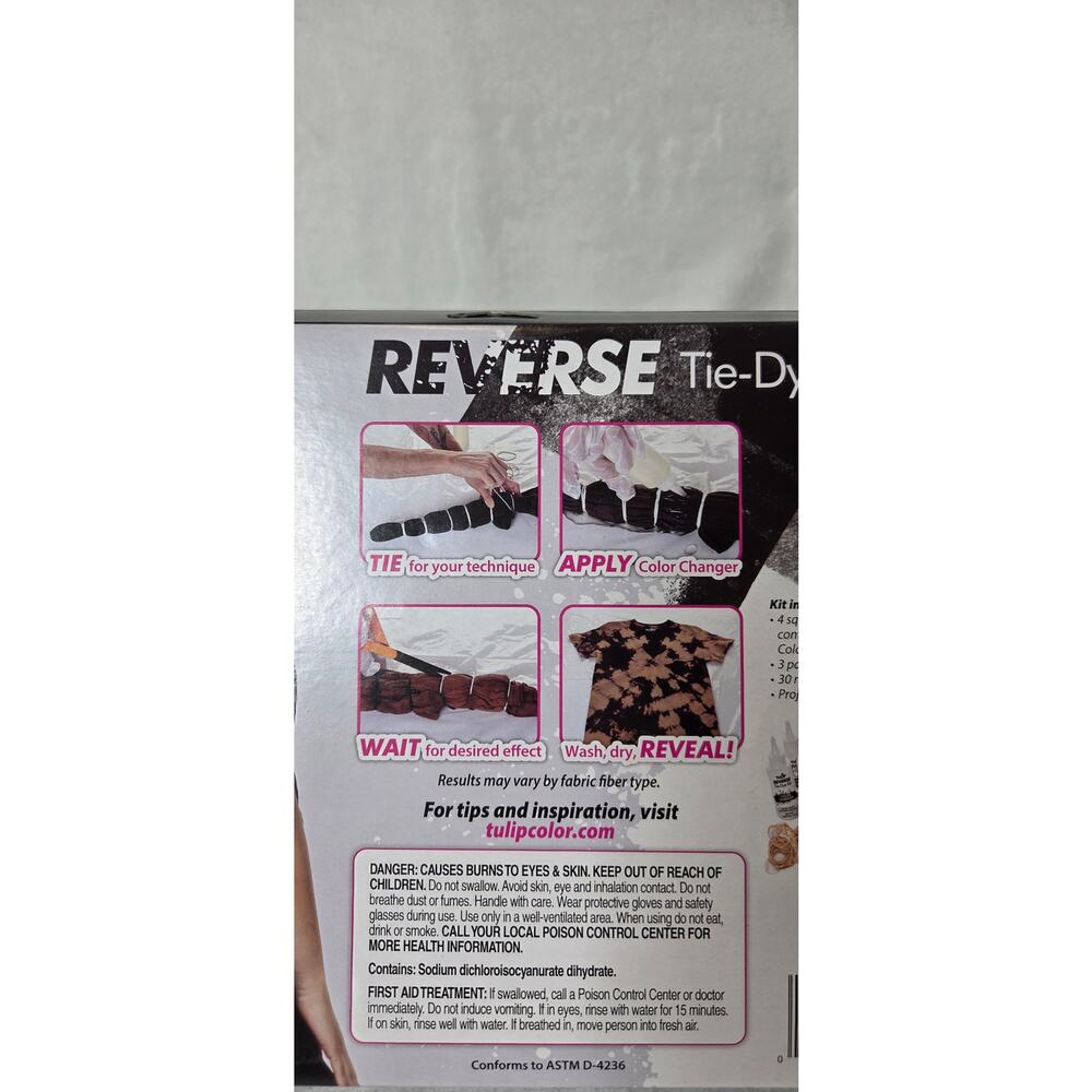 Tulip Reverse Tie-Dye Kit - Picture 6 of 6